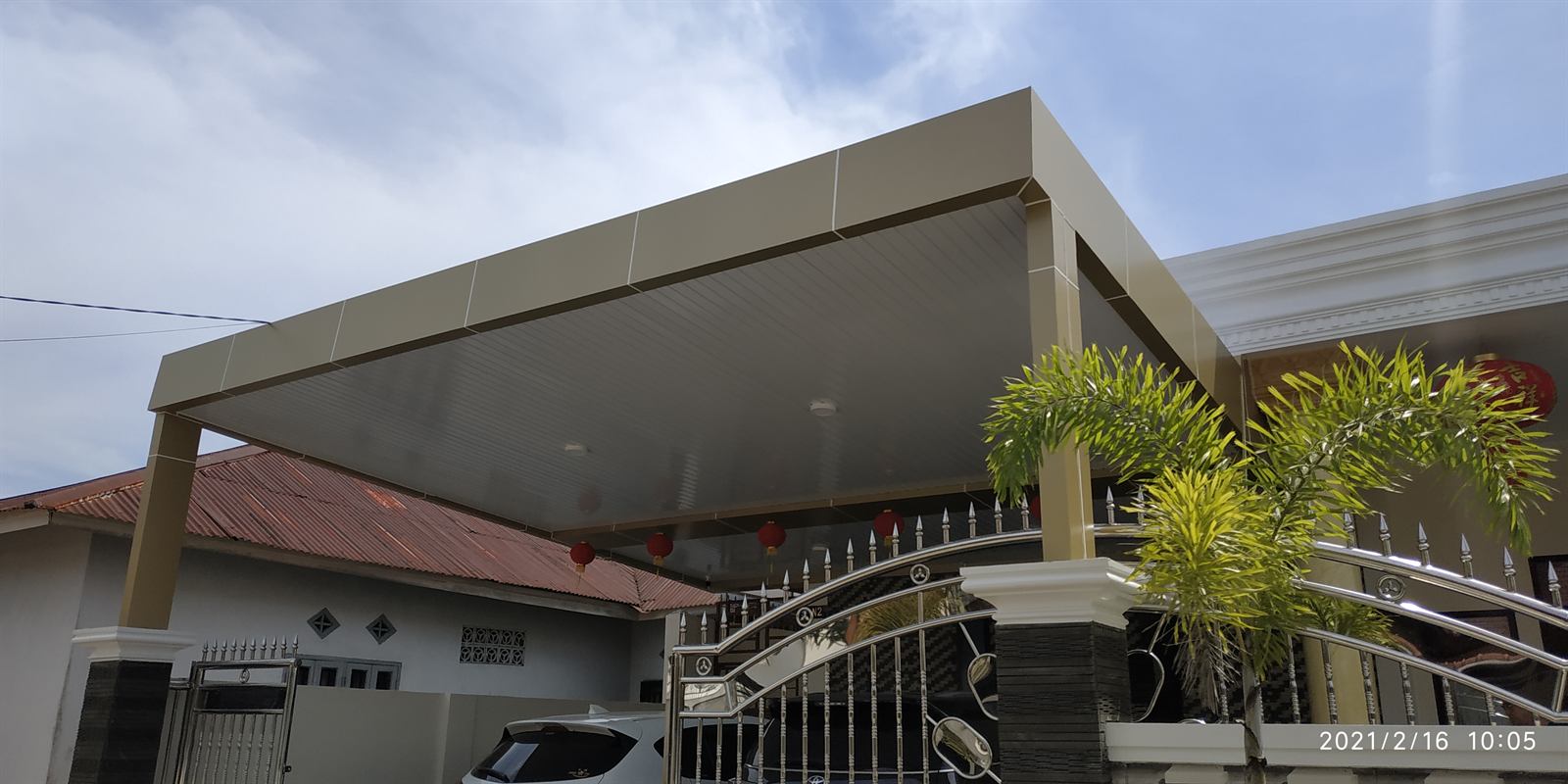kanopi tanjung hulu - Dokumentasi Proyek
